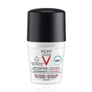 Vichy Homme Anti-perspirant антиперспирант роликовый дезодорант на 48 часов, 50 мл