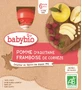 Babybio Дойпак яблуко, малина 4 х 90 г