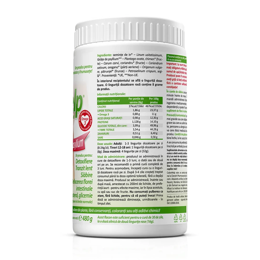Колон Хелп Zenyth Colon Help, 480 г: ціни та характеристики