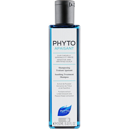 Шампунь Phyto Phytoapaisant Заспокійливий для частого використання з екстрактом липи і пасифлора збагачений проженіум, 200 мл