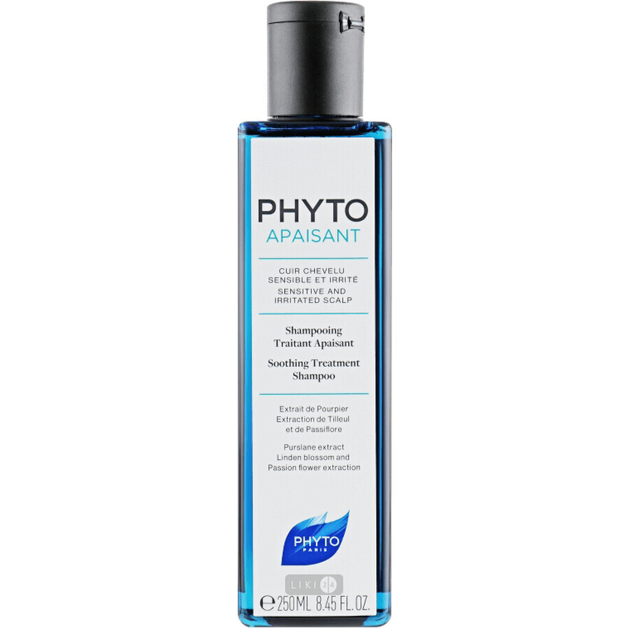 Шампунь Phyto Phytoapaisant Заспокійливий для частого використання з екстрактом липи і пасифлора збагачений проженіум, 200 мл: ціни та характеристики