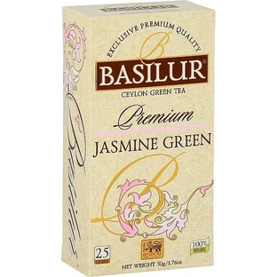 Basilur Premium Жасмин зеленый 25 х 2 г