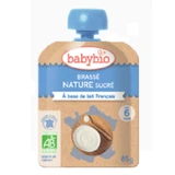 Органический натуральный йогуртовый десерт, +6 месяцев, 85 г, BabyBio