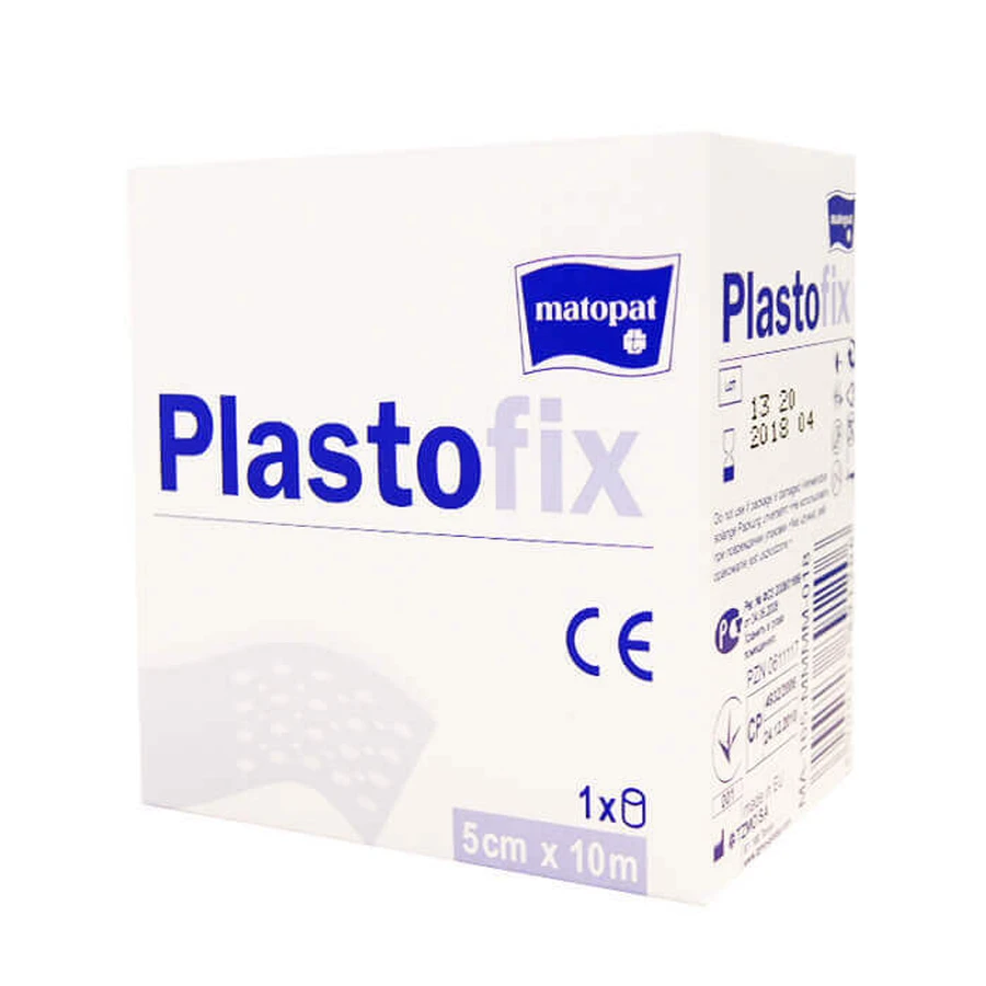 Пластир PLASTOFIX для порізів, 5 см х 10 м, 1 шт.: ціни та характеристики
