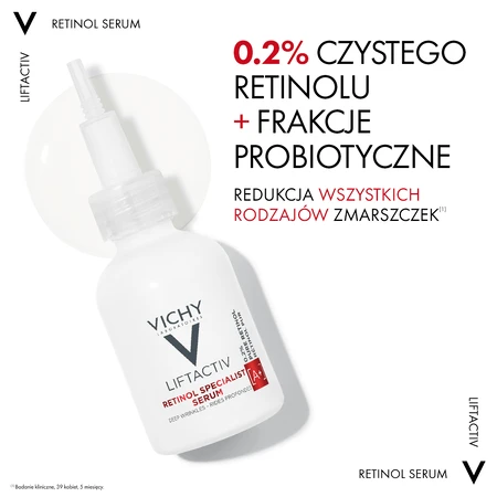 Vichy Liftactiv Specialist Retinol Deep Wrinkle Serum, 30 мл.: цены и характеристики