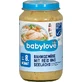 Babylove Овочеве меню з вершками, рисом та лососем 8+, 220 г