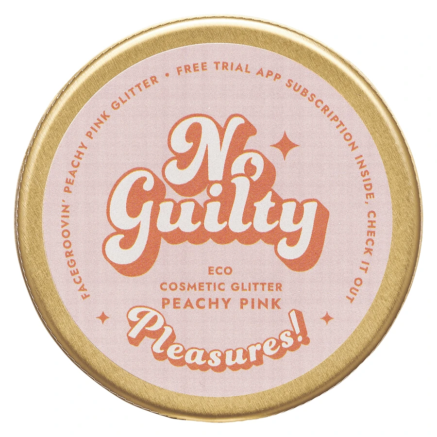 Міністерство Доброго Мила Facegroovin' Eco Glitter, біо-блискітки для декору тіла та обличчя, персиково-рожевий, 10 г: ціни та характеристики