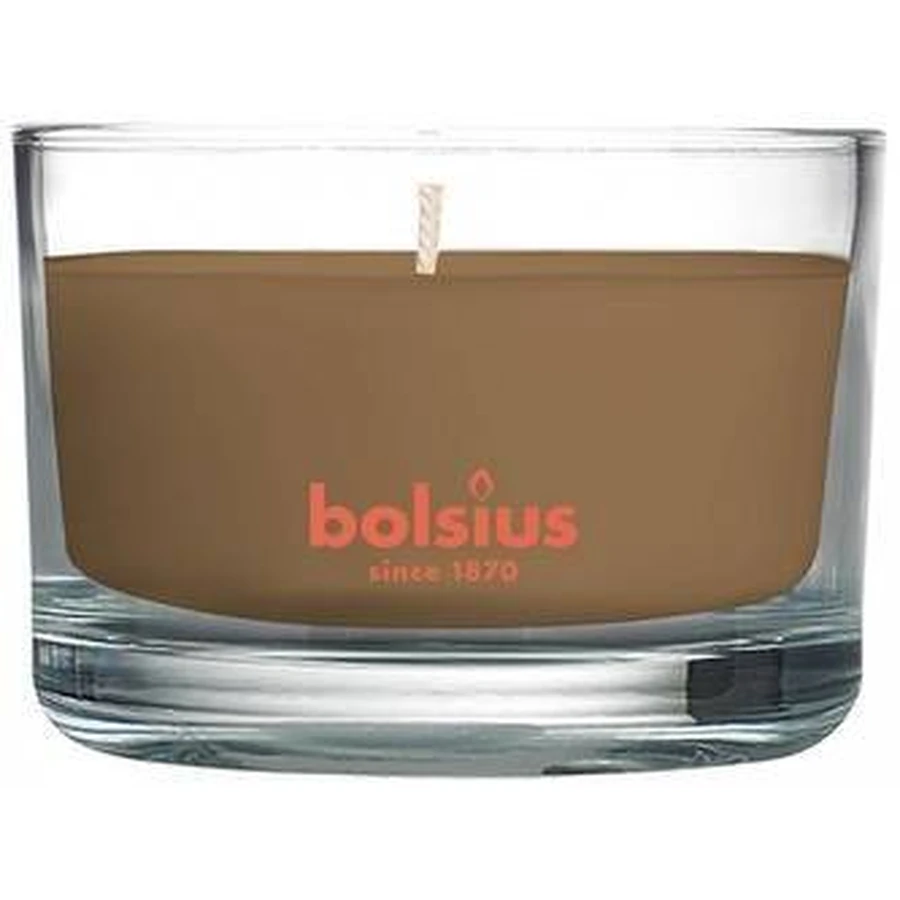 Bolsius Aromatic 2.0 Glass Apple Cinammon, ароматическая свеча 1×1 шт, размер 80 x 50 мм: цены и характеристики