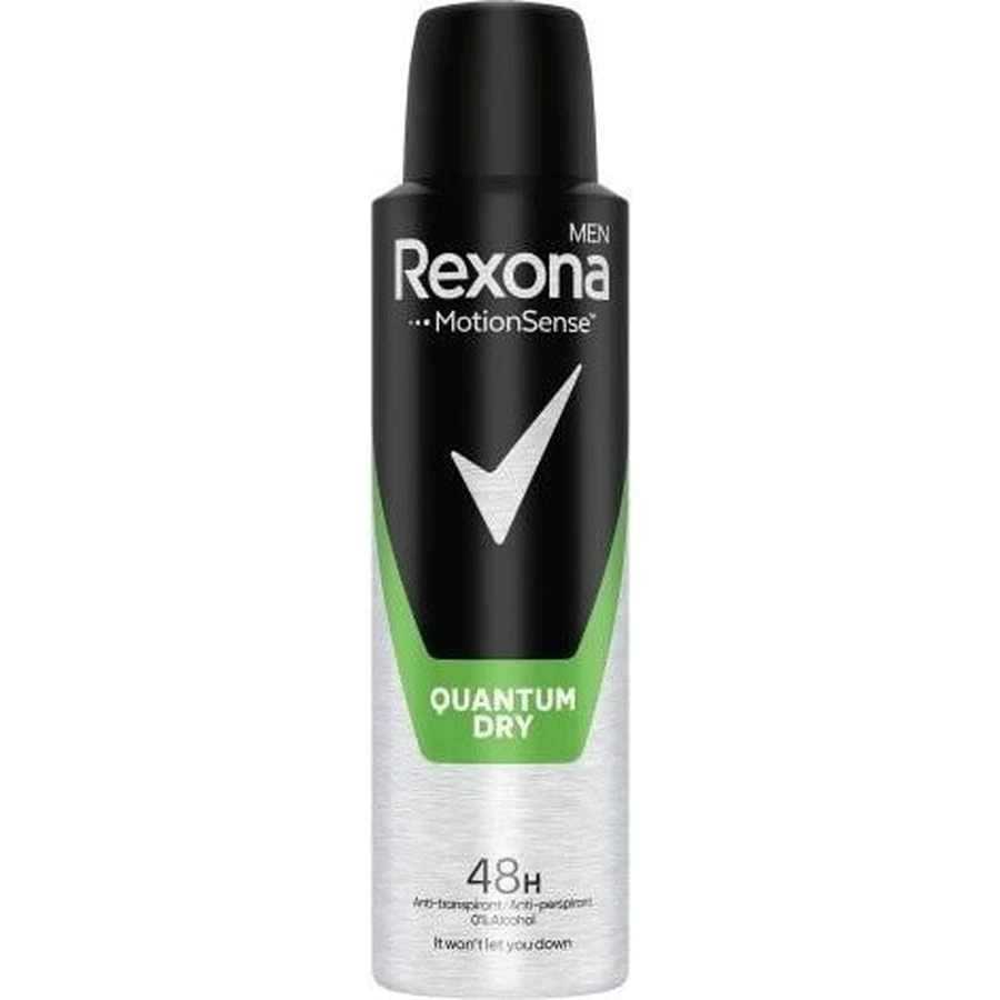 Rexona антиперспирант MEN Quantum 1×150 мл, антиперспирант: цены и характеристики