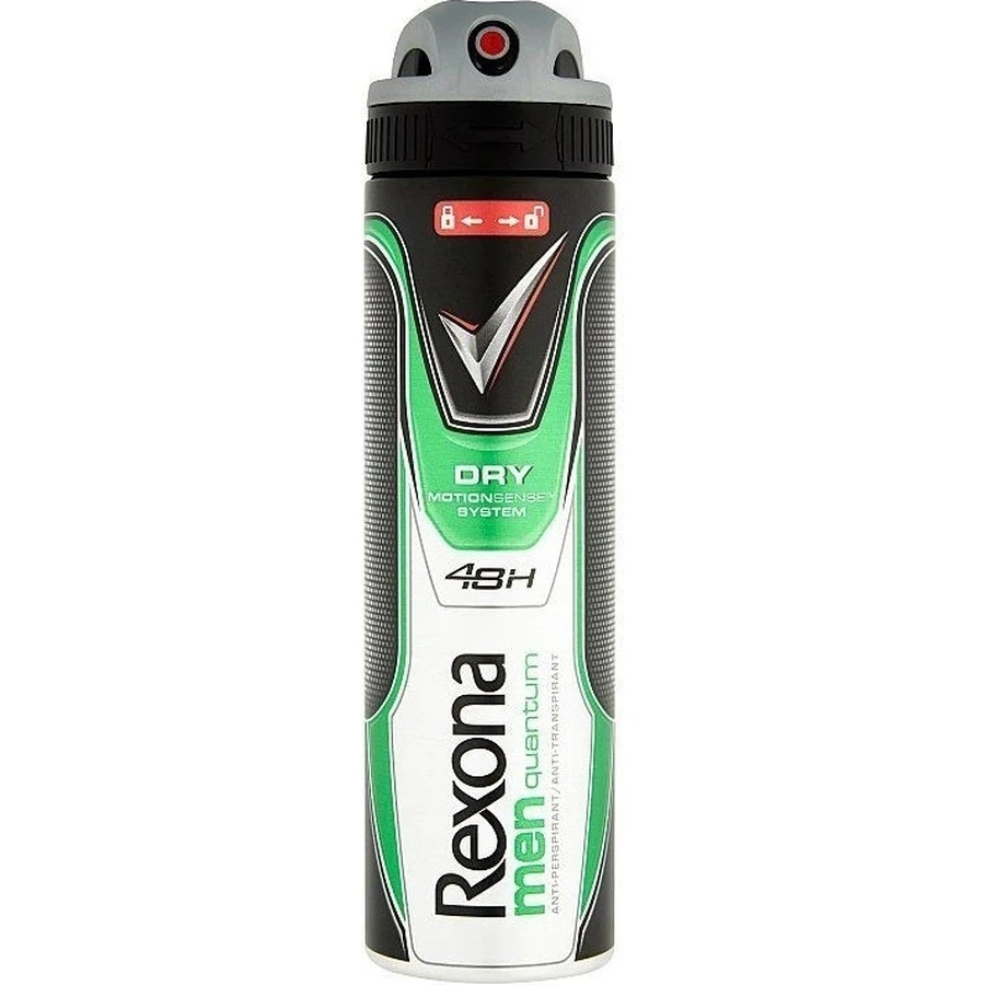 Rexona антиперспирант MEN Quantum 1×150 мл, антиперспирант: цены и характеристики