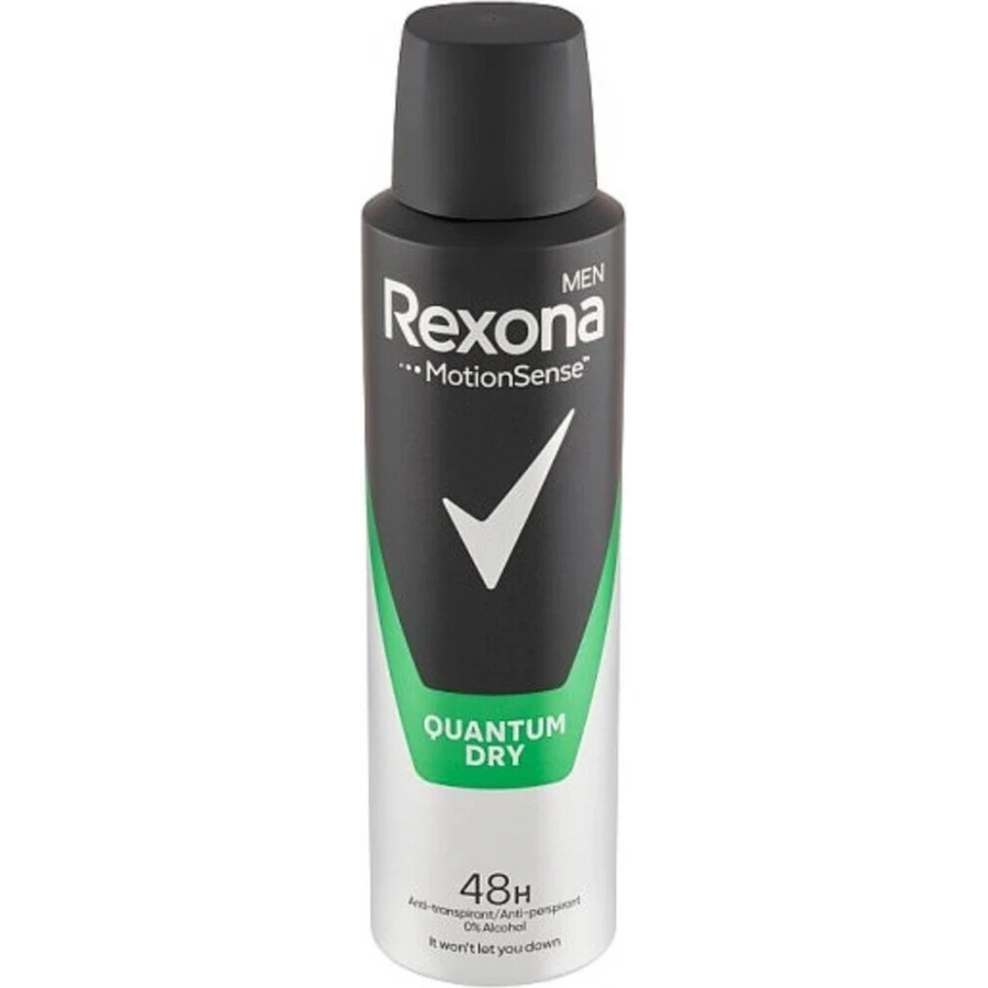 Rexona антиперспирант MEN Quantum 1×150 мл, антиперспирант: цены и характеристики