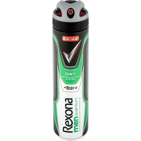 Rexona антиперспирант MEN Quantum 1×150 мл, антиперспирант: цены и характеристики