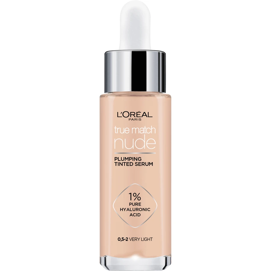 L'Oréal Paris True Match Nude Сыворотка для макияжа 0,5-2 Очень светлая 30 мл: цены и характеристики