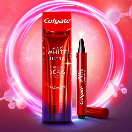Ручка Colgate Overnight + зубна паста Ultra Complete: ціни та характеристики