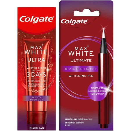 Ручка Colgate Overnight + зубна паста Ultra Complete: ціни та характеристики