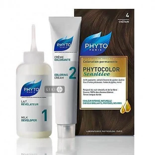 Крем-фарба для волосся PHYTO Фітоколор тон, 4 шатен