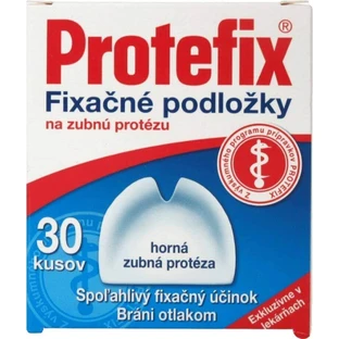 Protefix Фиксированные накладки для верхних протезов фиксированные накладки 30 шт.