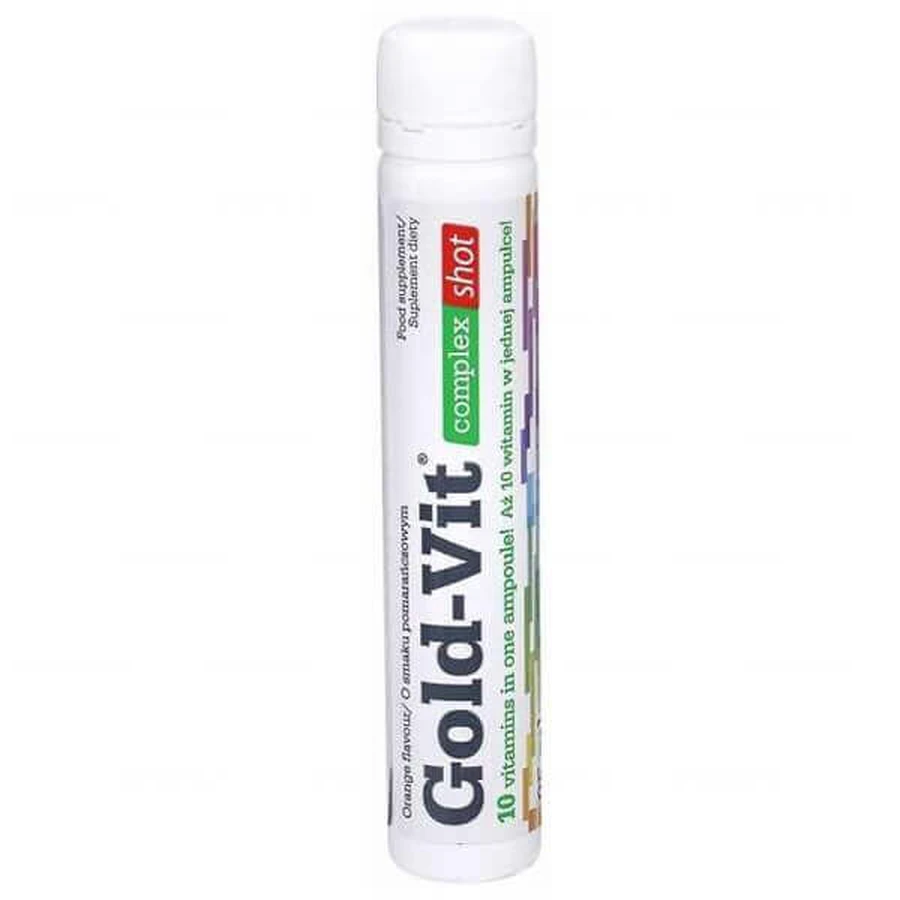 Olimp Gold-Vit Complex Shot, апельсиновий смак, 25 мл: ціни та характеристики