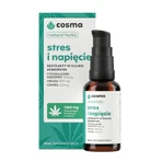 Cosma Cannabis Natural Herbs Стрес і напруга, екстракти в конопляній олії, краплі, 30 мл: ціни та характеристики