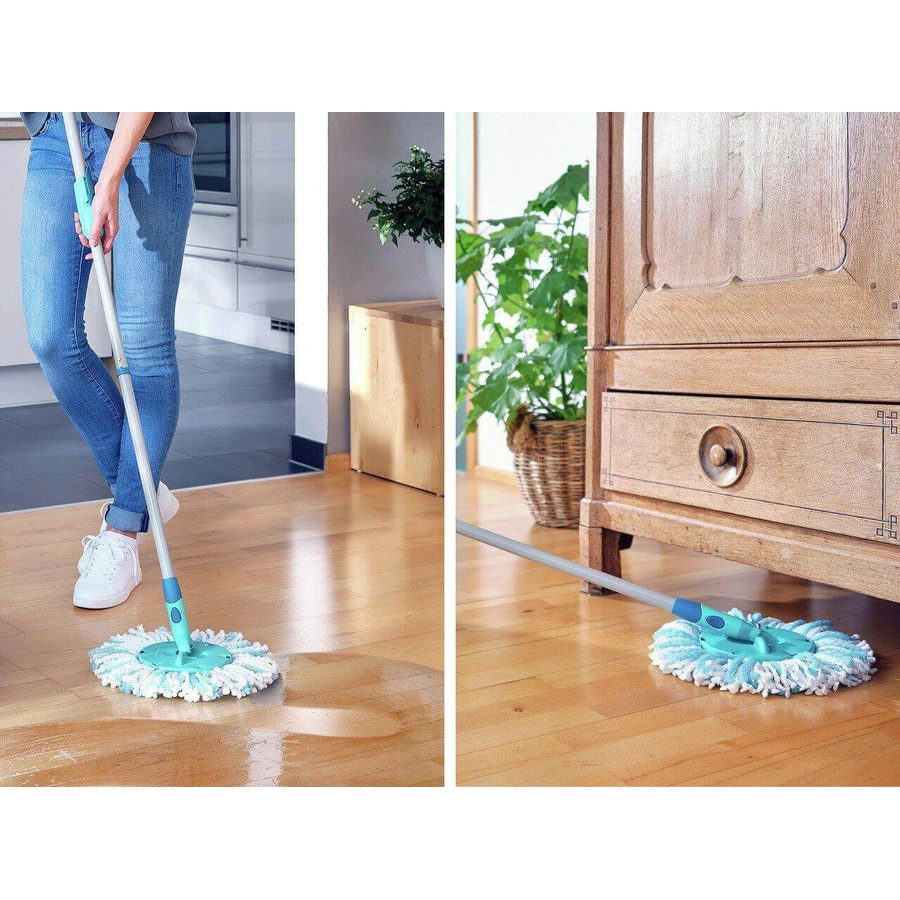 Leifheit Clean Twist Disc Mop micro duo, сменная насадка для швабры: цены и характеристики