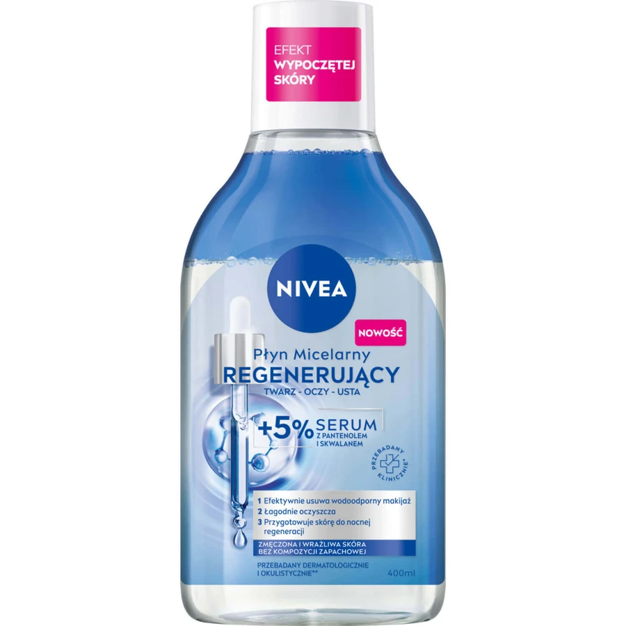 Nivea, восстанавливающий мицеллярный лосьон с 5% сывороткой, 400 мл: цены и характеристики