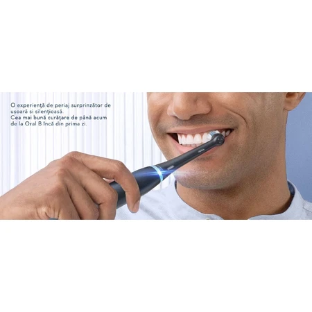 Електрична зубна щітка Oral B iO Series 7, чорна: ціни та характеристики