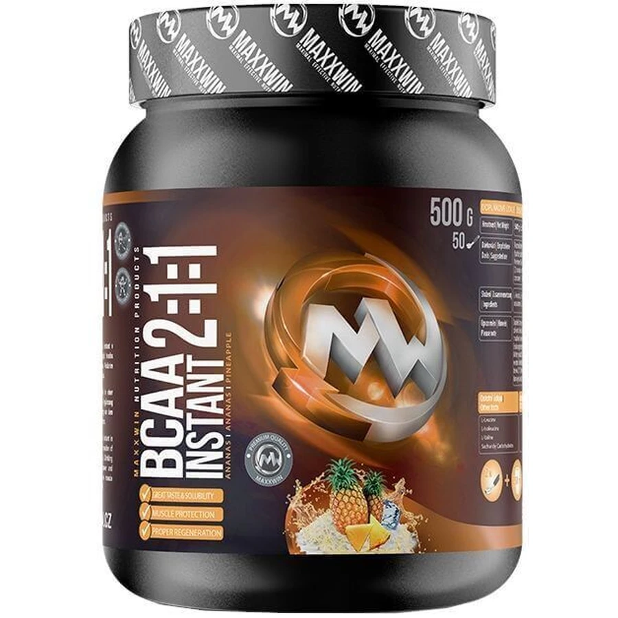 Maxxwin BCAA 2:1:1 Instant Pineapple 500 г: цены и характеристики