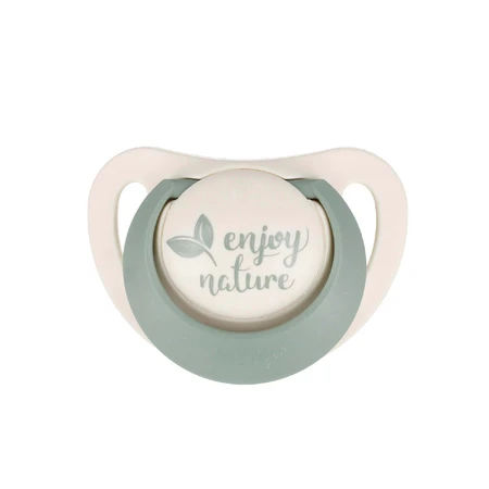 NUK For Nature, пустышка, латекс, анатомическая, зеленая, 6-18 месяцев, 2 штуки: цены и характеристики