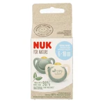 NUK For Nature, пустышка, латекс, анатомическая, зеленая, 6-18 месяцев, 2 штуки: цены и характеристики