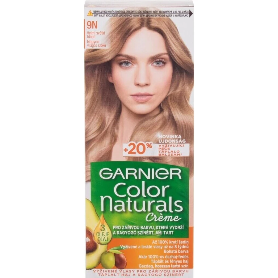 Garnier Color Naturals перманентный цвет волос 9N Vemi светлый блондин 1×1 шт, цвет волос: цены и характеристики