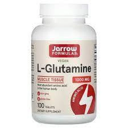 L-глютамин 1000 мг, Jarrow Formulas, 100 таблеток, Secom: цены и характеристики