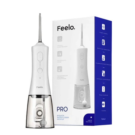 Feelo Pro, ирригатор полости рта, беспроводной, белый: цены и характеристики