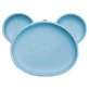 Силиконовая тарелка с присоской Панда, 6 месяцев+, Aqua Blue, Appekids