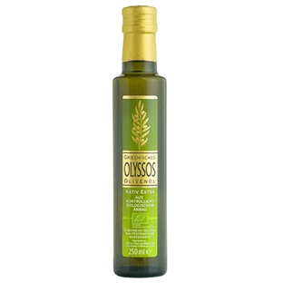 Органическое оливковое масло extra virgin Olyssos, 250 мл, Botzakis