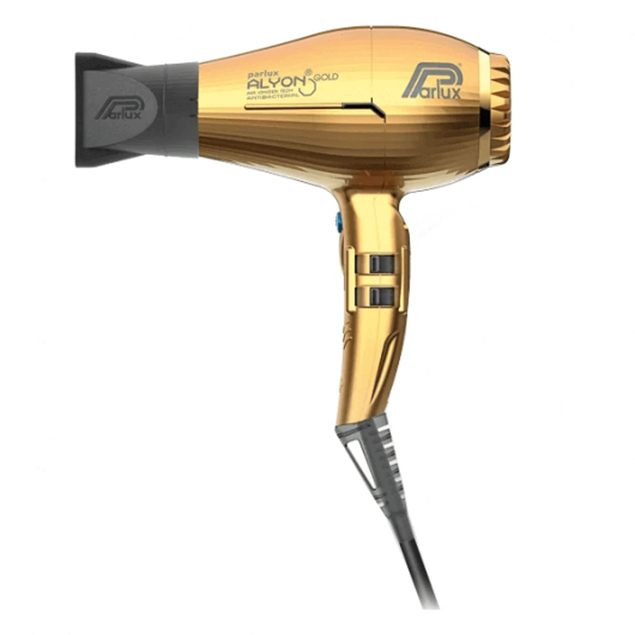 Фен Parlux Alyon Air Ioniser Tech Antibacterial Gold + дифузор Magic Sense: ціни та характеристики