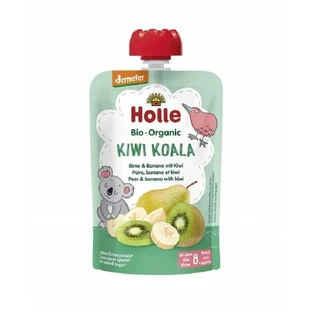 Еко пюре з груші, банана та ківі, 100г, Holle