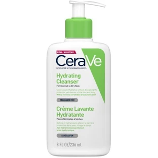 CeraVe Зволожуюча очищуюча емульсія для нормальної та сухої шкіри 236 мл