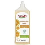 Рідина для миття посуду апельсин, 1000 мл, Friendly Organic