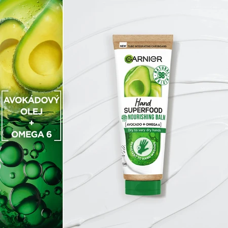Garnier Hand Superfood увлажняющий крем для рук с авокадо 75 мл: цены и характеристики