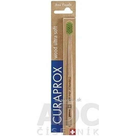 Curaprox CS wood - деревянная зубная щетка 1×1 шт, деревянная зубная щетка: цены и характеристики