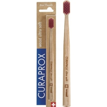 Curaprox CS wood - деревянная зубная щетка 1×1 шт, деревянная зубная щетка: цены и характеристики
