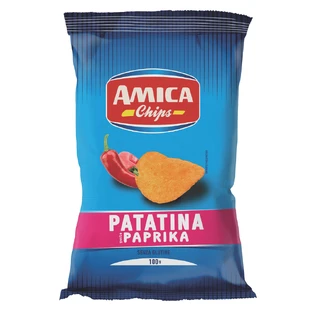 Чипсы с паприкой, 100 г, Amica