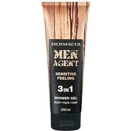 Men Agent SG 3in1 Sensitive feeling 1×250 мл, мужской гель для душа: цены и характеристики