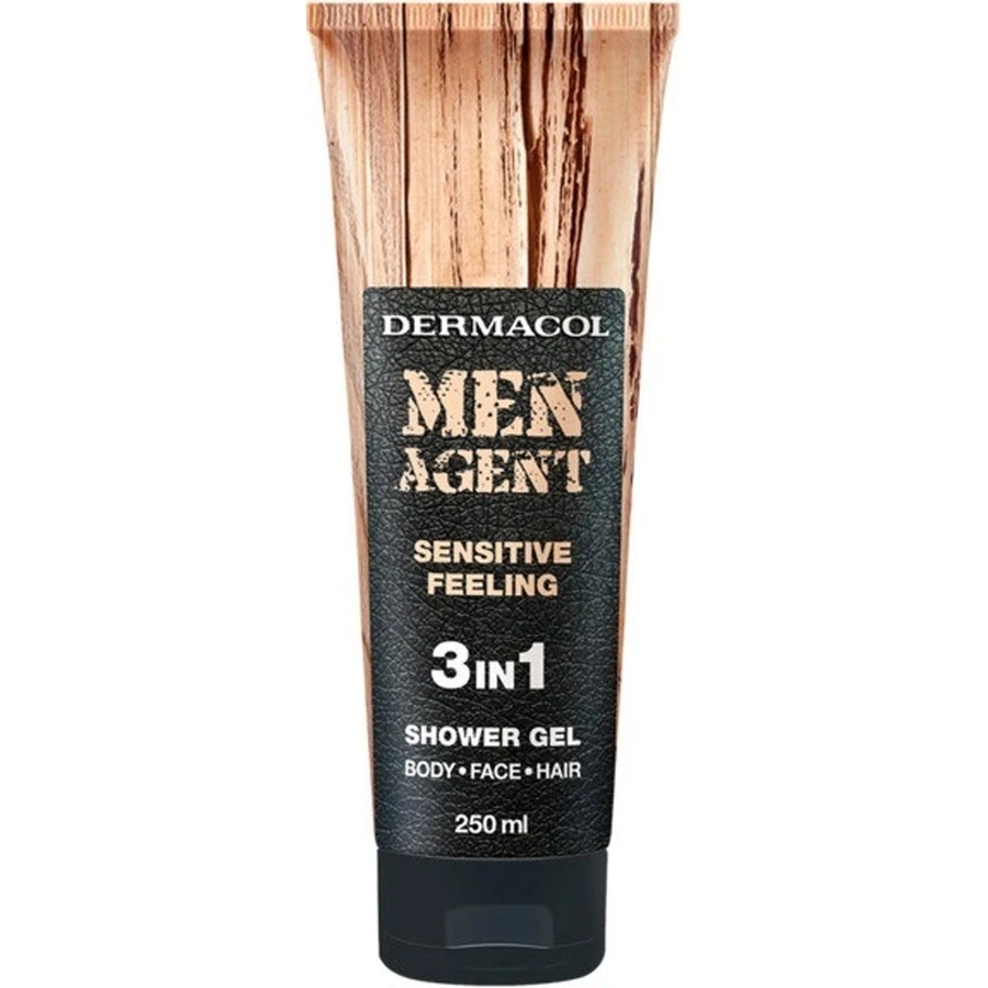 Men Agent SG 3in1 Sensitive feeling 1×250 мл, мужской гель для душа: цены и характеристики