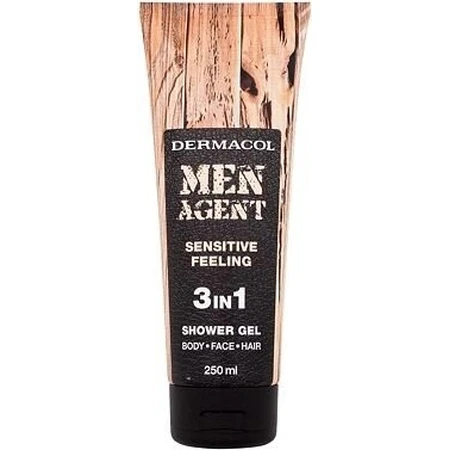 Men Agent SG 3in1 Sensitive feeling 1×250 мл, мужской гель для душа: цены и характеристики