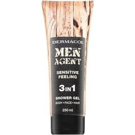 Men Agent SG 3in1 Sensitive feeling 1×250 мл, мужской гель для душа: цены и характеристики