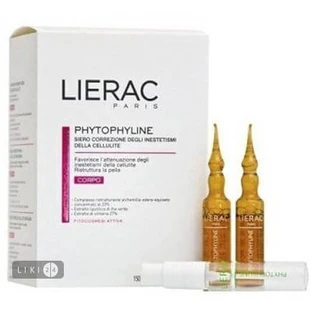 Сыворотка Lierac Phytophyline в ампулах для коррекции целлюлита, 20 х 7,5 мл, №20