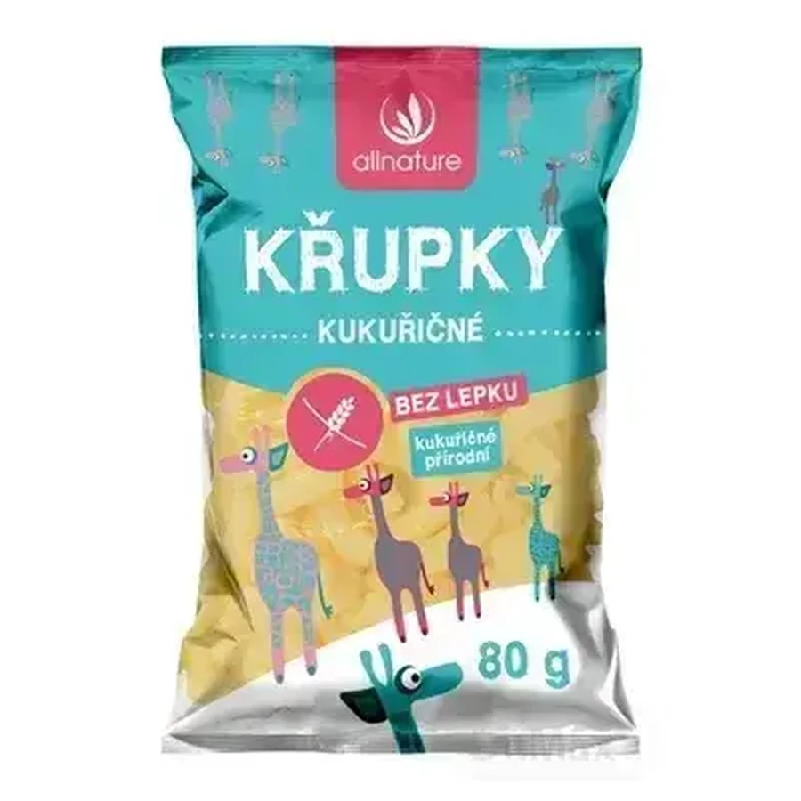Allnature Кукурузные чипсы 80 г 1×80 г: цены и характеристики