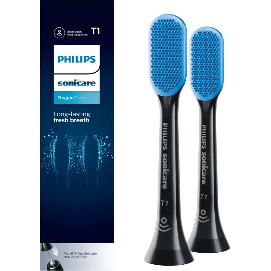 Насадка для язика Philips Sonicare TongueCare+ Black HX8072/11 2 шт.: ціни та характеристики