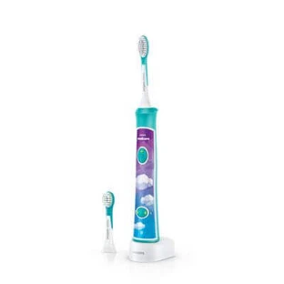 Аккумуляторная электрическая зубная щетка соник для детей, HX6322/04, Philips Sonicare